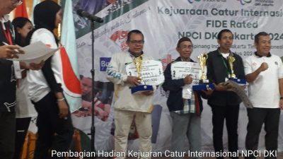 Dua Pecatur Kabupaten Bogor Sabet Juara Kejuaraan Catur International FIDE Rated 2024