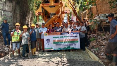 Samisade 2024 Tahap Satu Rampung, Udin Saputra Minta Masyarakat Ikut Merawat Jalan Betonisasi