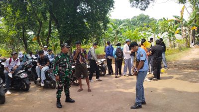 Kerennn!!! Pak Bhabinsa dan Bhabinkamtibmas Desa Cicadas Berhasil Gagalkan Aksi Tawuran Pelajar
