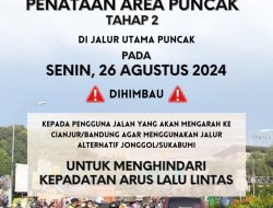 Penertiban Bangunan Liar Tahap 2 di Kawasan Puncak, Pengguna Jalan di Imbau Gunakan Jalur Alternatif