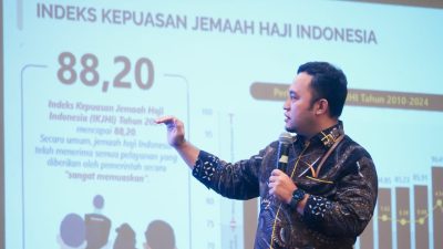 BPS Sampaikan Indeks Kepuasan Jemaah Haji 2024 Sangat Memuaskan, Capai 88,20
