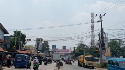 Sering Macet, Akhinya Perempatan Jampang-Kemang Dipasang Traffic Light