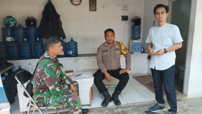 Sinergi TNI-Polri, Ajak Waga Binaan untuk Jaga Kondusifitas di Wilayah Parung