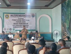 Desa Pabuaran Kemang Gelar Musrenbangdes RKPDes 2025, Ini Skala Priotasnya