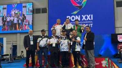 Tiga Lifter Kabupaten Bogor Sukses Harumkan Jabar di PON 2024