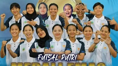 Hattrick Fitri Rosdiana Antarkan Tim Futsal Putri Jawa Barat Sabet Emas PON 2024