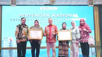 Jadi Faskes yang Berkomitmen Dalam Pelayanan Kesehatan Program JKN Tingkat Nasional, RSUD Cibinong Raih Penghargaan dari BPJS Kesehatan