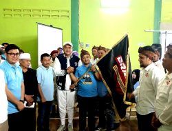 Kukuhkan Relawan Bramus, Cabup Rudy Susmanto Minta Fokuskan Sosialisasi Paslon nomor 1 di Dapil 3