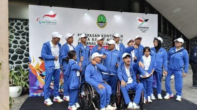 Ini Pesan Cabup Bogor Rudy Susmanto kepada Para Atlet NPCI Kabupaten Bogor yang Tampil di Peparnas 2024