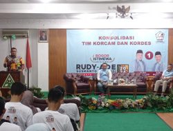 Relawan Bogor Istimewa Dapil 3 hingga 6 Gelar Konsolidasi, Dihadiri Langsung Cabup Bogor Rudy Susmanto