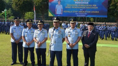 Bachril Bakri Hadiri Peresmian Skadik 506 Untuk Pendidikan Siber Angkatan Udara