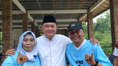 Cabup Bogor Rudy Susmanto akan Benahi Jalan Menuju Goa Lalay Klapanunggal