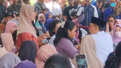 Cawabup Jaro Ade ke Desa Ciburuy Cigombong, Siap Tindaklanjuti Keluhan Warga