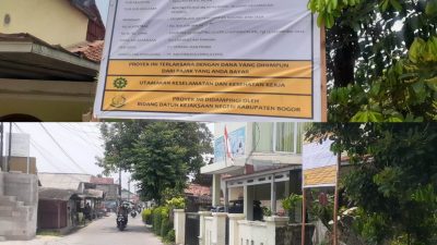 Belum Ada Pengerjaan, Kepala UPT Jajem Wilayah VIII Tegur Kontraktor Proyek Jalan Kemang-Bojong