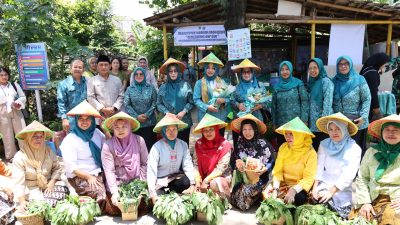 Pj Ketua TP PKK Kabupaten Bogor Evaluasi Implementasi 10 Program Pokok di Kelurahan Ciriung