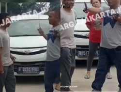 Viral Diduga Preman Ngamuk di Gunung Sindur, Ancam Warga Pakai Golok