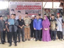 Puluhan Ormas Nyatakan Dukungan Kepada Cabup Bogor Rudy Susmanto