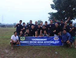 12 Tim Ikuti Turnamen Sepakbola Pemdes Citayam Katar Cup Ke-1 Tahun 2024