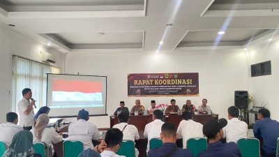 Pastikan Partisipasi Pemilih di Pilkada Tahun 2024 Sebanyak 85 Persen, Muspika Kemang Gelar Rakor