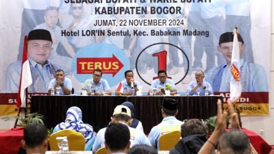 Gelar Rakor, Relawan TERUS Diminta Fokus Sosialisasi untuk Pastikan Kemenangan Rudy Susmanto-Jaro Ade