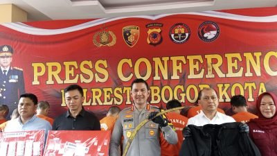 Polresta Bogor Kota Ungkap 17 Kasus Narkoba, 18 Orang jadi Tersangka