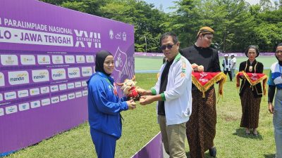 Asnan AP Pimpin Kontingen Kabupaten Bogor pada Event Olahraga Disabilitas Piala Pj Gubernur Jabar