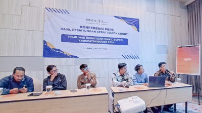 Quick Count Survei LSI, Rudy Susmanto dan Jaro Ade Melambung Tinggi dengan 72,06 Persen