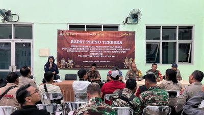 Rekapitulasi Penghitungan Suara PPK Kemang Selesai, Rudy-Jaro Raup 27.757 Suara