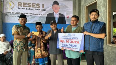 Ratusan Warga Hadiri Reses DPRD Provinsi Jawa Barat Fraksi Demokrat