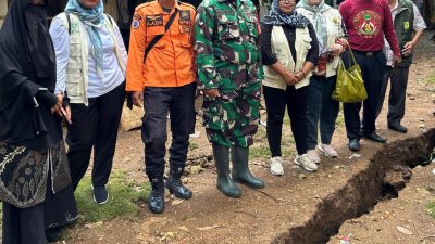 Pergerakan Tanah Mengancam Warga Klapanunggal, 2 KK Mengungsi