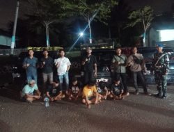 Yonpomad Puspomad Jonggol Berhasil Amankan 8 Orang Terduga Pelaku Pengoplos Gas Elpiji 3 Kilo di Cileungsi