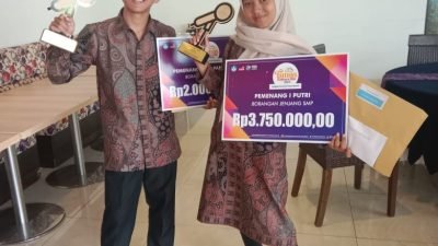 Dua Pelajar SMP Harumkan Kabupaten Bogor Pada Festival Tunas Bahasa Ibu Jawa Barat 2024