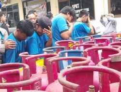 Polsek Klapanunggal Bekuk 8 Pelaku Pengoplos Gas Subsidi, AKP Silfi: Didistribusikan ke Jakarta
