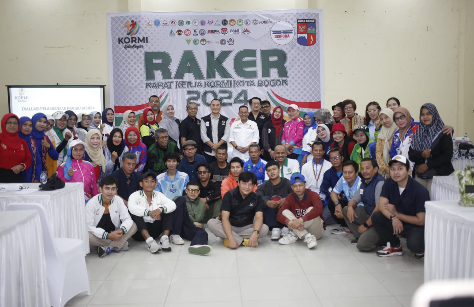 32 Induk Olahraga Ikuti Raker KORMI Kota Bogor 2024
