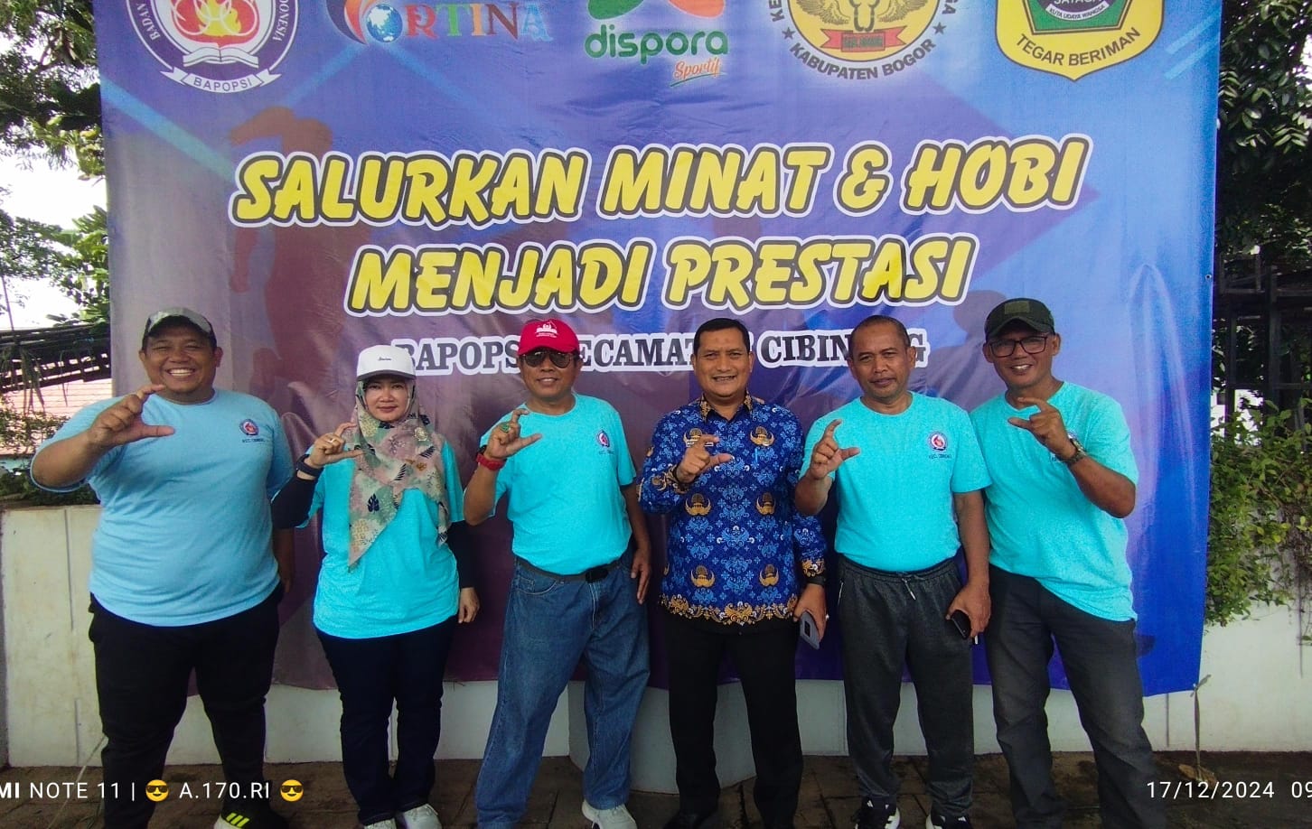 Camat Cibinong Sangat Mendukung Upaya Bapopsi Lestarikam Olahraga Tradisional