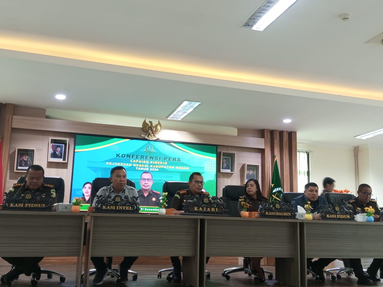 Selama Tahun 2024, Kejari Kabupaten Bogor Selamatkan Uang Negara Sebesar 71,6 Miliar