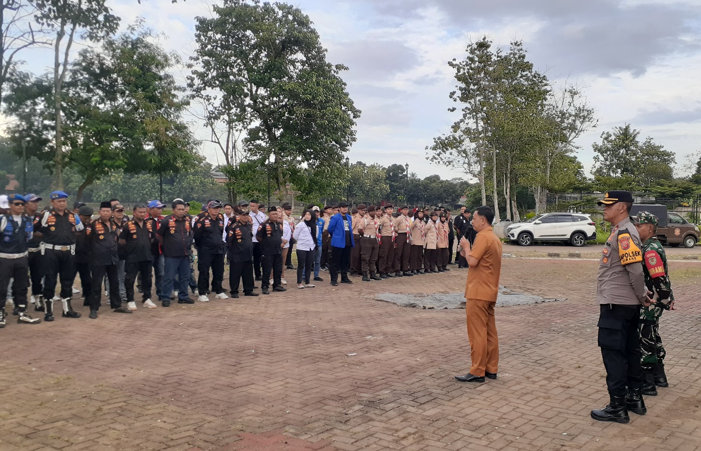 Apel Siaga, Camat Kemang Minta Masyarakat Rayakan Pergantian Tahun di Rumah Saja