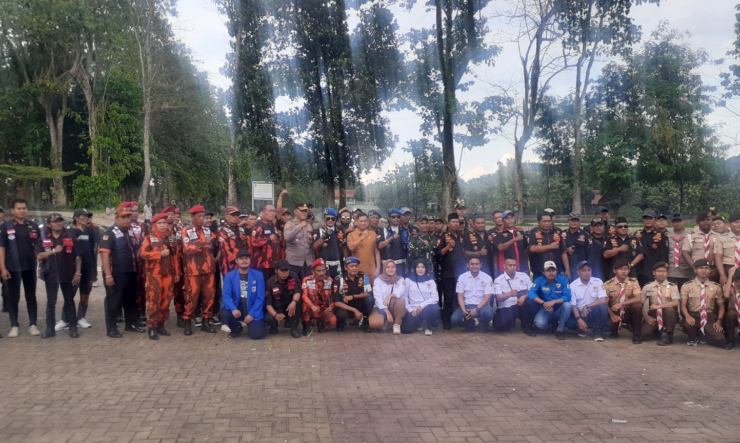 120 Personel Gabungan Siap Amankan Malam Tahun Baru di Kecamatan Kemang