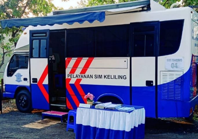SIM Keliling Kabupaten Bogor Kamis 23 Januari 2025
