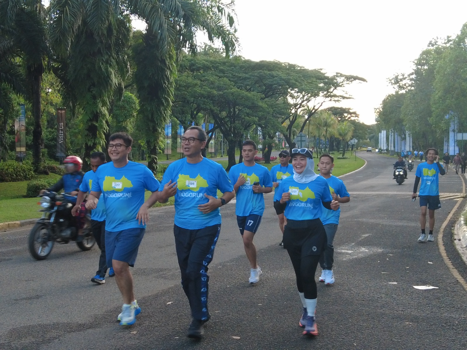 Bisa Sambil Nikmati Keindahan dan Kesejukan Alam, Sekda Ajat Puji Chasing Bogor Run 2025