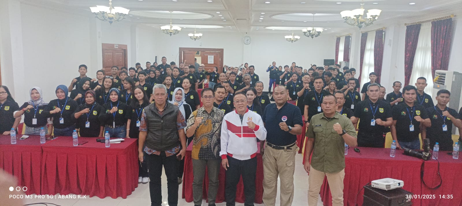 Dispora Kabupaten Bogor Gelar Tata Kelola Kontingen Bagi Cabor Kick Boxing