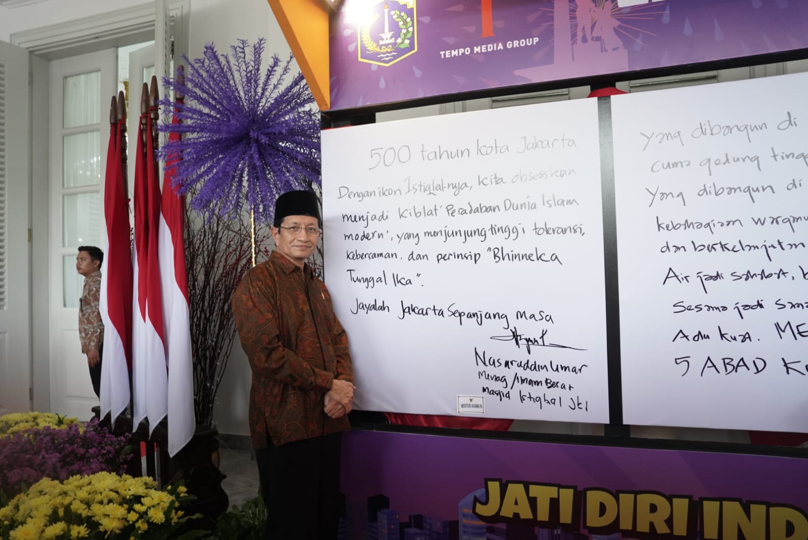 Harapan Menteri Agama: Indonesia Jadi Kiblat Peradaban dan Toleransi Dunia