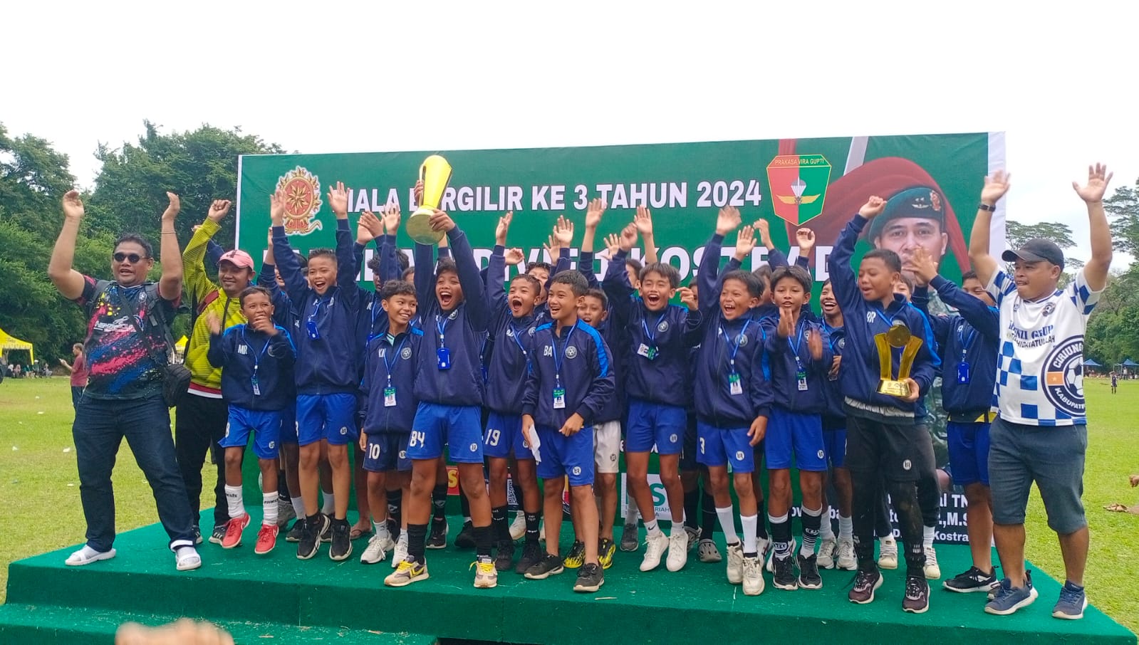Khenzi United Ukir Sejarah Bagi Kabupaten Bogor, Ikuti BARATI Cup 2025 di Surabaya