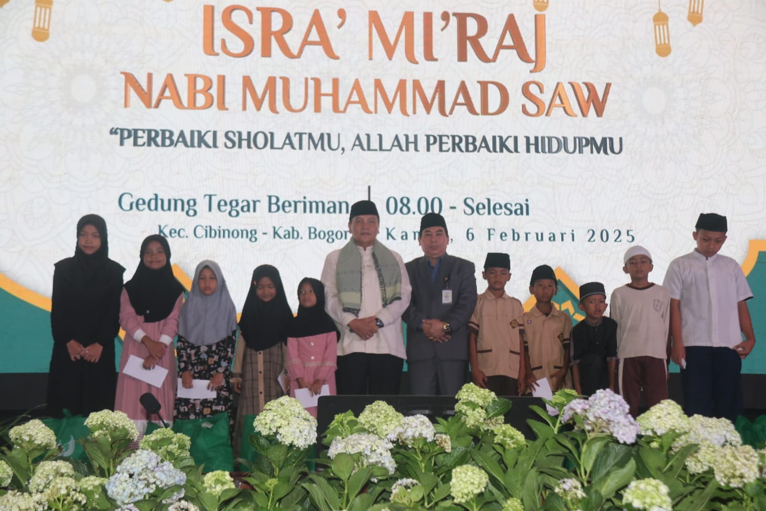 Peringati Isra Miraj, Pj Bupati Bogor Ajak Masyarakat Perkuat Ukhuwah Islamiyah dalam