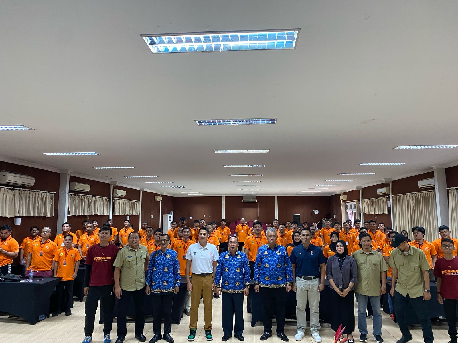 Sekdispora Kabupaten Bogor Apresiasi Pelatihan Tenaga Teknis Managemen Cabor Basket