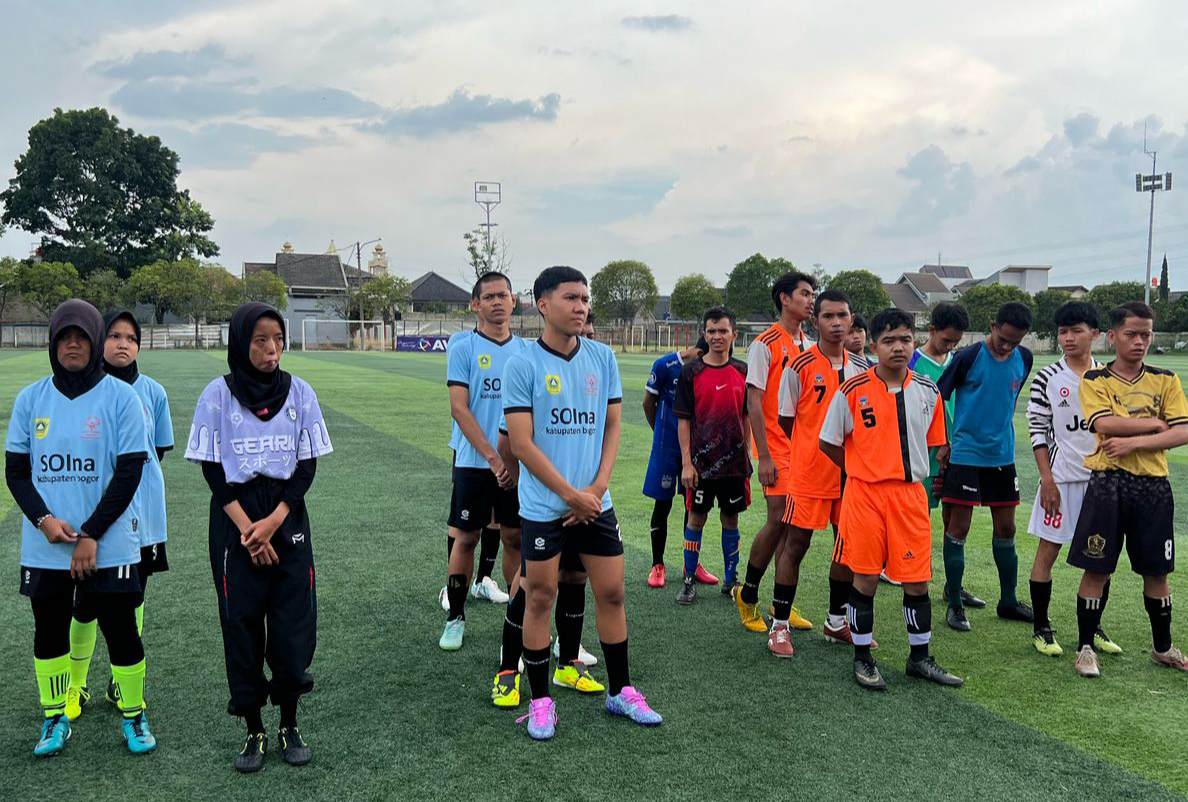 Ahmad Azwari Optimis Atlet SOIna Kabupaten Bogor Masuk Timnas Seven A Side Ball