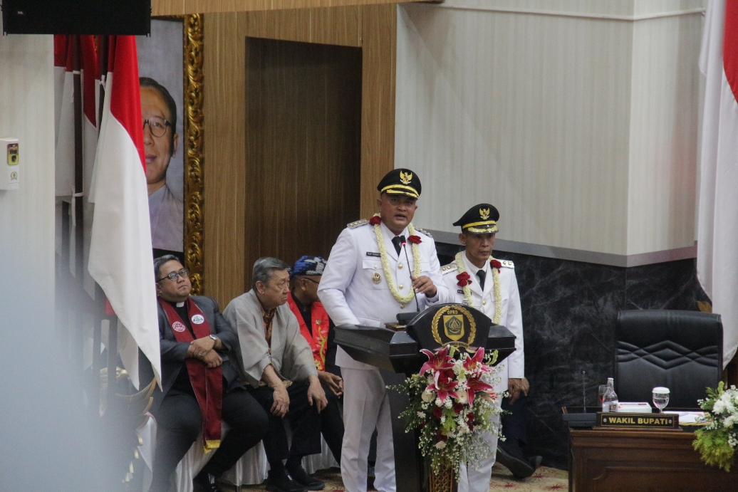 Pidato Perdana, Rudy Susmanto Sebut Gedung DPRD Kabupaten Bogor Menjadi Bangunan Bersejarah