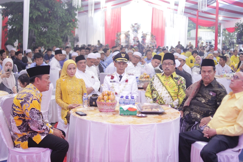 Pengurus DPD Golkar dan Seluruh Relawan Gelar Tasyakuran Usai Rudy Susmanto dan Jaro Ade Resmi Dilantik