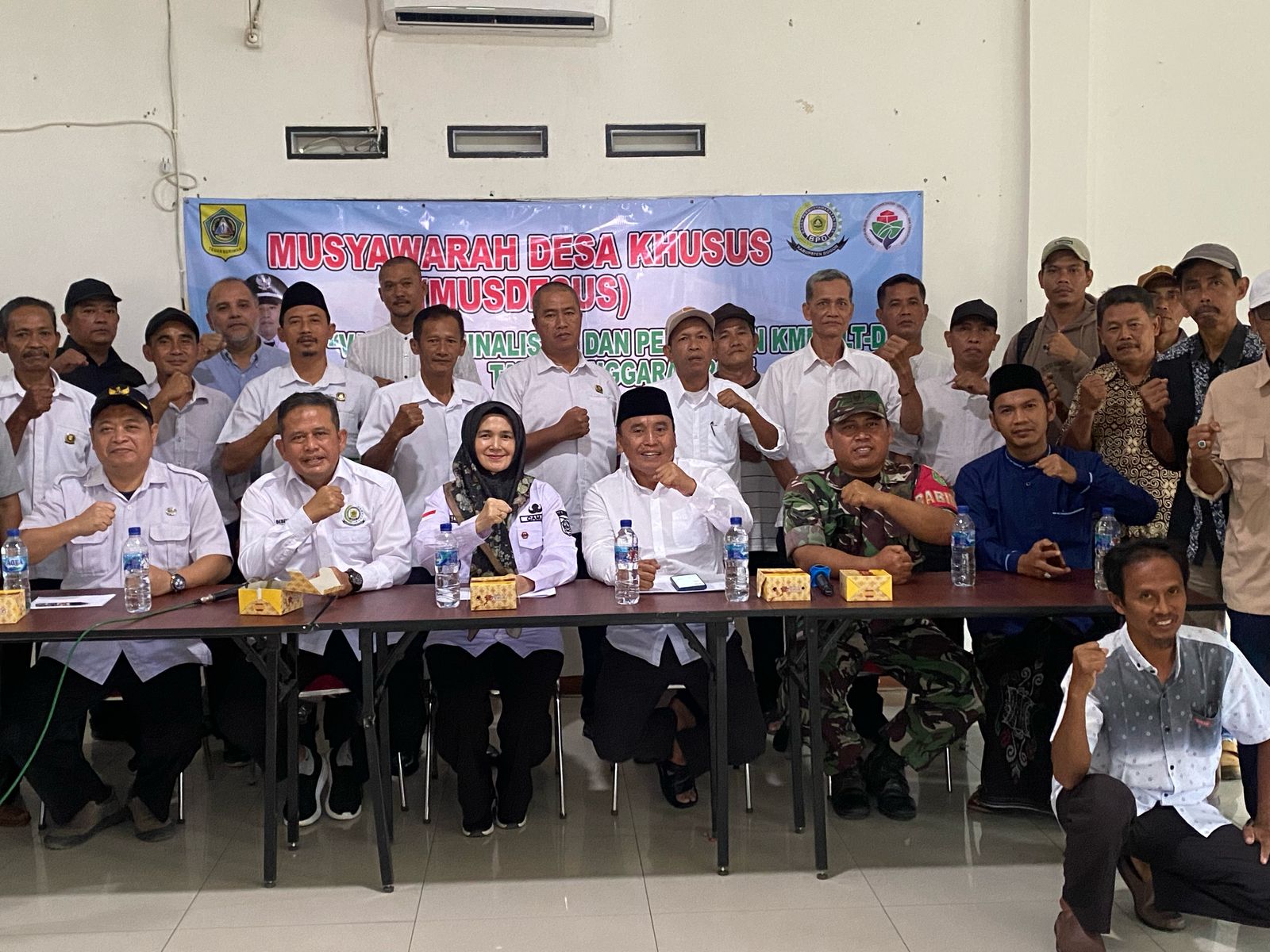 Gelar Musdesus, Pemdes Klapanunggal Sebut Penerima BLT DD Menurun