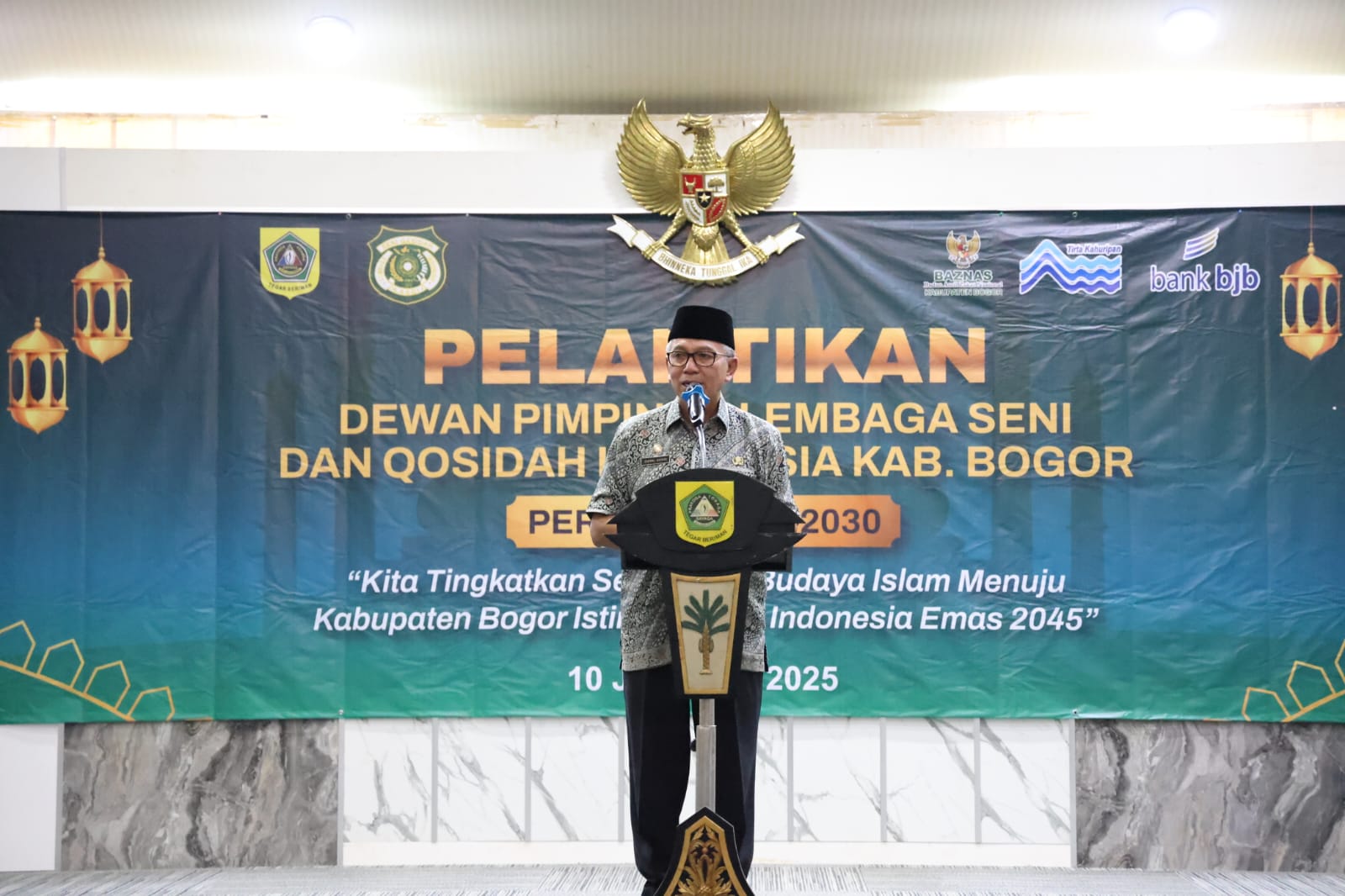 Resmi Dilantik, LASQI Kabupaten Bogor Siap Kembangkan Seni Qasidah